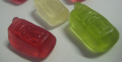 mobile phone shaped gummy sweets